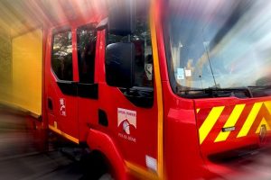 Un incendie mobilise d'importants moyens sur le site de Praxy à Issoire, Puy-de-Dôme.