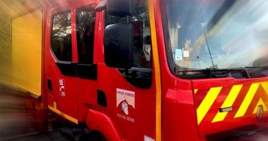 Un incendie mobilise d'importants moyens sur le site de Praxy à Issoire, Puy-de-Dôme.