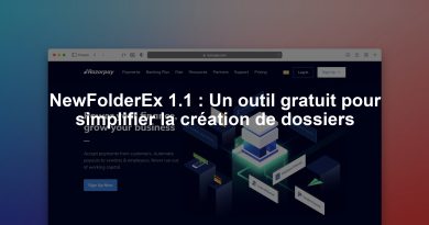 NewFolderEx 1.1 : Un outil gratuit pour simplifier la création de dossiers