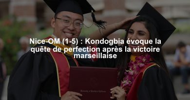 Nice-OM (1-5) : Kondogbia évoque la quête de perfection après la victoire marseillaise