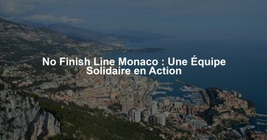 No Finish Line Monaco : Une Équipe Solidaire en Action
