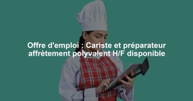 Offre d'emploi : Cariste et préparateur affrètement polyvalent H/F disponible