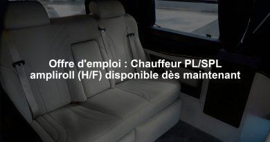 Offre d'emploi : Chauffeur PL/SPL ampliroll (H/F) disponible dès maintenant
