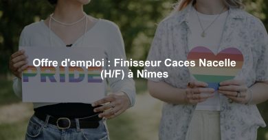 Offre d'emploi : Finisseur Caces Nacelle (H/F) à Nîmes