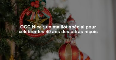 OGC Nice : un maillot spécial pour célébrer les 40 ans des ultras niçois