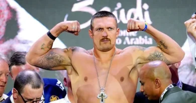 photo d'Oleksandr Usyk à la pesée