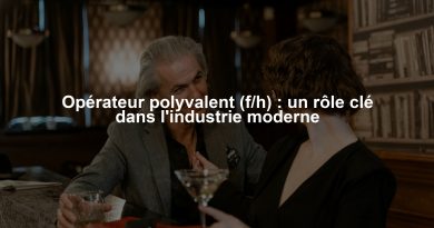 Opérateur polyvalent (f/h) : un rôle clé dans l'industrie moderne