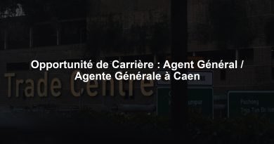 Opportunité de Carrière : Agent Général / Agente Générale à Caen