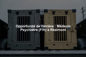 Opportunité de carrière : Médecin Psychiatre (F/H) à Réalmont