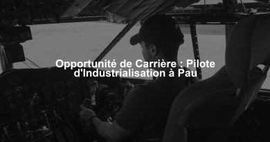 Opportunité de Carrière : Pilote d'Industrialisation à Pau