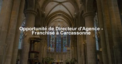 Opportunité de Directeur d'Agence - Franchisé à Carcassonne