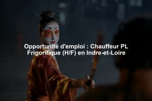 Opportunité d'emploi : Chauffeur PL Frigorifique (H/F) en Indre-et-Loire