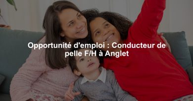 Opportunité d'emploi : Conducteur de pelle F/H à Anglet