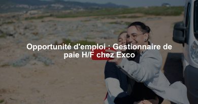 Opportunité d'emploi : Gestionnaire de paie H/F chez Exco