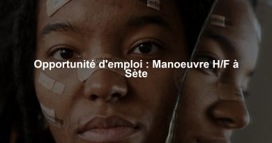 Opportunité d'emploi : Manoeuvre H/F à Sète
