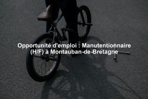 Opportunité d'emploi : Manutentionnaire (H/F) à Montauban-de-Bretagne