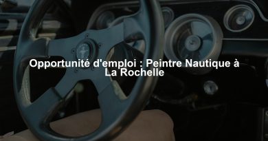 Opportunité d'emploi : Peintre Nautique à La Rochelle