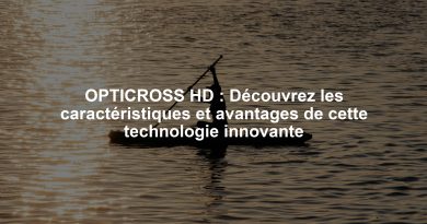 OPTICROSS HD : Découvrez les caractéristiques et avantages de cette technologie innovante
