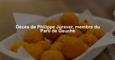 Décès de Philippe Juraver, membre du Parti de Gauche
