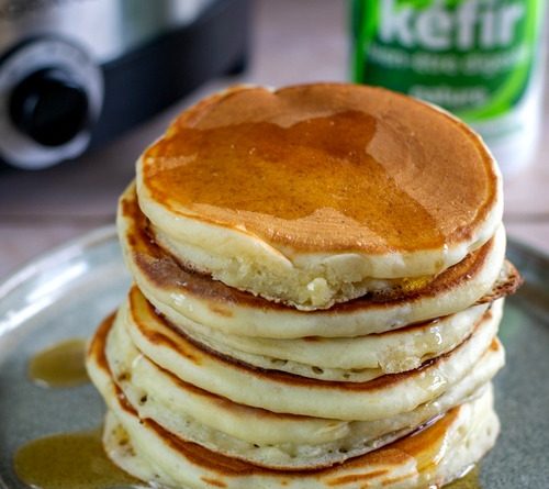 pancakes au kéfir de lait
