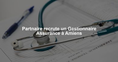 Partnaire recrute un Gestionnaire Assurance à Amiens