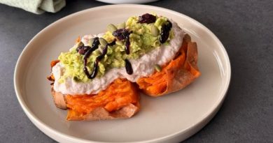 Un patate douce au four