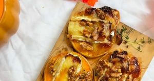 Pavés de butternut : recette rapide de gratin au brie, noix et miel en 35 minutes