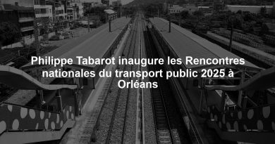 Philippe Tabarot inaugure les Rencontres nationales du transport public 2025 à Orléans