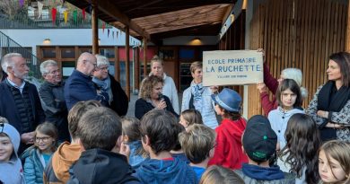 Inauguration de l'établissement scolaire 'La Ruchette' à Villard-sur-Doron
