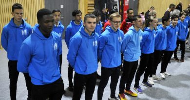 Colmar : Les pompiers du Haut-Rhin à l'honneur lors d'un événement sportif