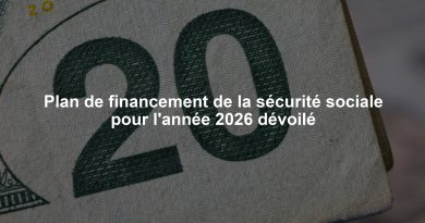Plan de financement de la sécurité sociale pour l'année 2026 dévoilé