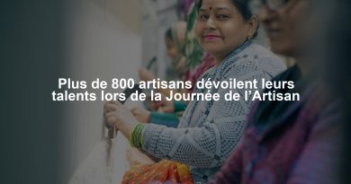 Plus de 800 artisans dévoilent leurs talents lors de la Journée de l’Artisan