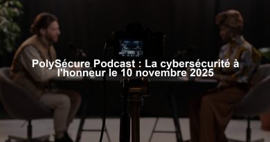 PolySécure Podcast : La cybersécurité à l'honneur le 10 novembre 2025