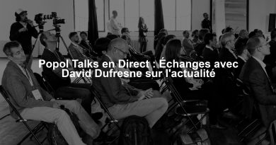 Popol Talks en Direct : Échanges avec David Dufresne sur l'actualité