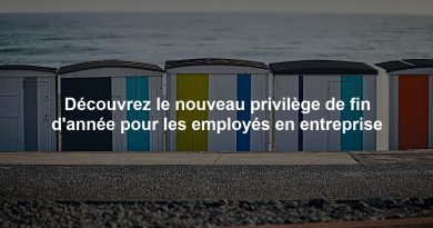 Découvrez le nouveau privilège de fin d'année pour les employés en entreprise