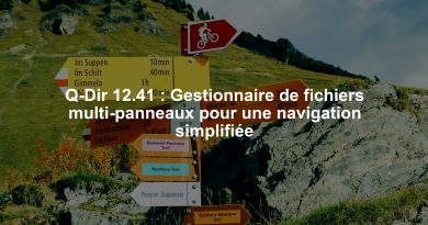 Q-Dir 12.41 : Gestionnaire de fichiers multi-panneaux pour une navigation simplifiée