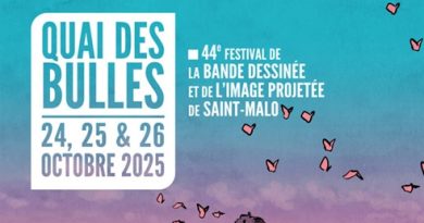 Delirium à Saint-Malo au festival Quai des Bulles les 24, 25 et 26 Octobre