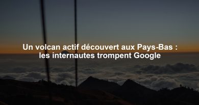 Un volcan actif découvert aux Pays-Bas : les internautes trompent Google