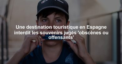 Une destination touristique en Espagne interdit les souvenirs jugés 'obscènes ou offensants'