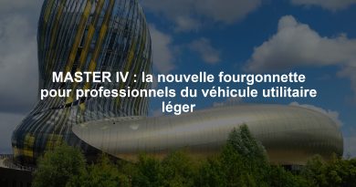 MASTER IV : la nouvelle fourgonnette pour professionnels du véhicule utilitaire léger