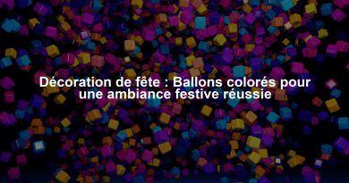 Décoration de fête : Ballons colorés pour une ambiance festive réussie