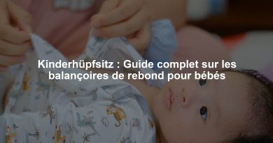 Kinderhüpfsitz : Guide complet sur les balançoires de rebond pour bébés
