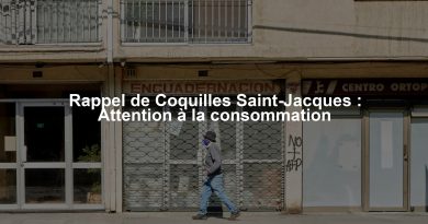 Rappel de Coquilles Saint-Jacques : Attention à la consommation
