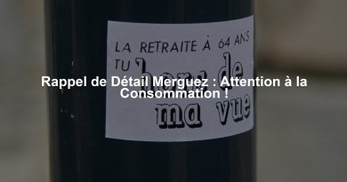 Rappel de Détail Merguez : Attention à la Consommation !