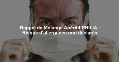 Rappel de Mélange Apéritif PHILIA : Risque d'allergènes non déclarés