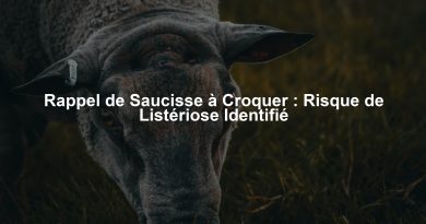 Rappel de Saucisse à Croquer : Risque de Listériose Identifié