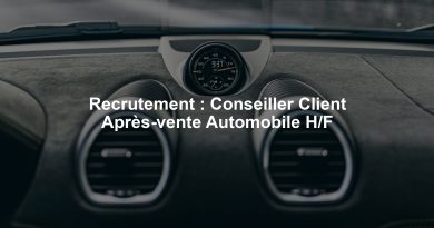 Recrutement : Conseiller Client Après-vente Automobile H/F