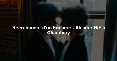 Recrutement d'un Fraiseur - Aléseur H/F à Chambéry