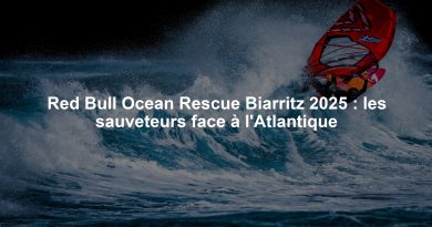 Red Bull Ocean Rescue Biarritz 2025 : les sauveteurs face à l'Atlantique
