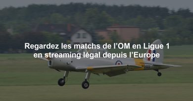 Regardez les matchs de l’OM en Ligue 1 en streaming légal depuis l’Europe
